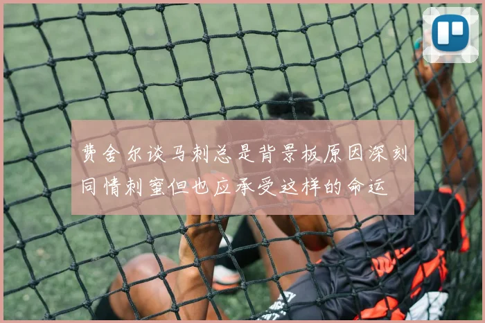费舍尔谈马刺总是背景板原因深刻同情刺蜜但也应承受这样的命运